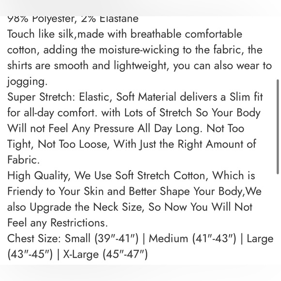 GINGTTO Mens Long Sleeve TShirt Slim Fit Hip Hop Tye Dyed Shirt Size XL - Picture 5 of 6